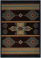 Rugs - 31" x 88" x 0.47" Smoke Blue Polypropylene Runner Rug
