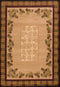 Large Living Room Rugs - 94" x 126" x 0.47" Toffee Polypropylene Oversize Rug