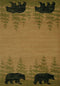 Affordable Rugs - 94" x 126" x 0.47" Beige Polypropylene Oversize Rug
