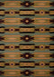 Rugs - 31" x 88" x 0.47" Blue Polypropylene Runner Rug