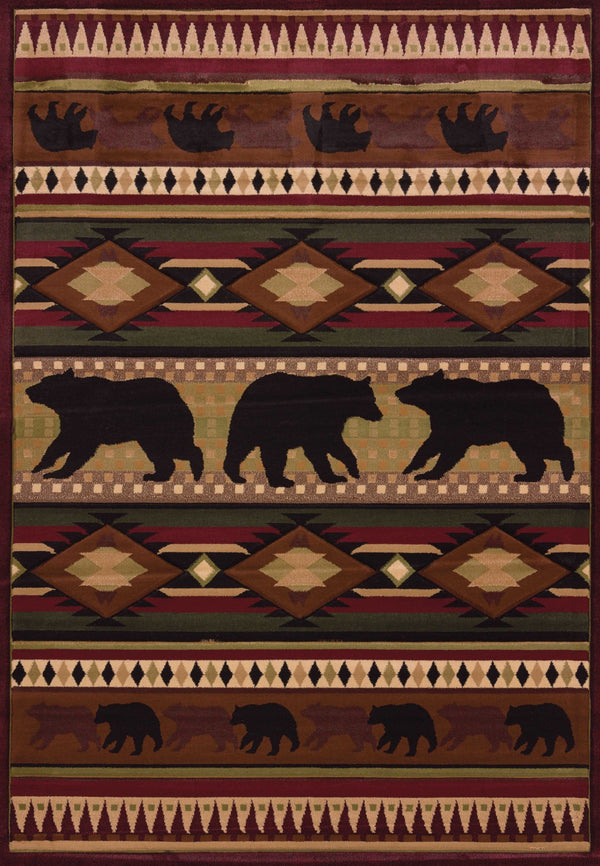 Affordable Rugs - 31" x 50" x 0.47" Toffee Polypropylene Mat Rug