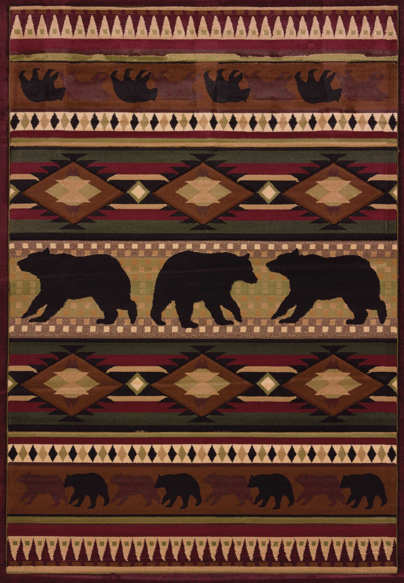 Affordable Rugs - 31" x 50" x 0.47" Toffee Polypropylene Mat Rug