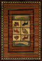 Incredible Rugs and Decor - 47" x 63" x 0.45" Lodge Polypropylene Accent Rug