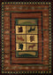 Incredible Rugs and Decor - 47" x 63" x 0.45" Lodge Polypropylene Accent Rug