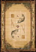 Natural Rug - 63" x 90" x 0.45" Natural Polypropylene Area Rug