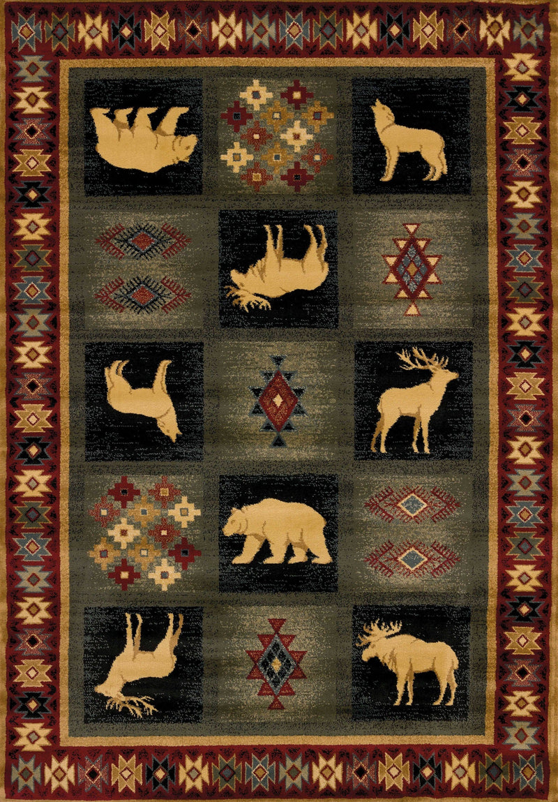 Natural Area Rugs - 22" x 36" x 0.45" Natural Polypropylene Accent Rug