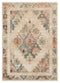 Discount Rugs - 63" x 86" x 0.37" Cream Olefin Frieze Area Rug