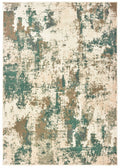 Carpet Mart - 22" x 36" x 0.31" Multi Polypropylene Accent Rug