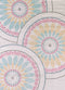 Navy Area Rug - 63" x 86" x 0.47" Natural Polypropylene/Polyester Area Rug