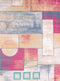 Blue and Grey Rug - 63" x 86" x 0.47" Multi Polypropylene/Polyester Area Rug