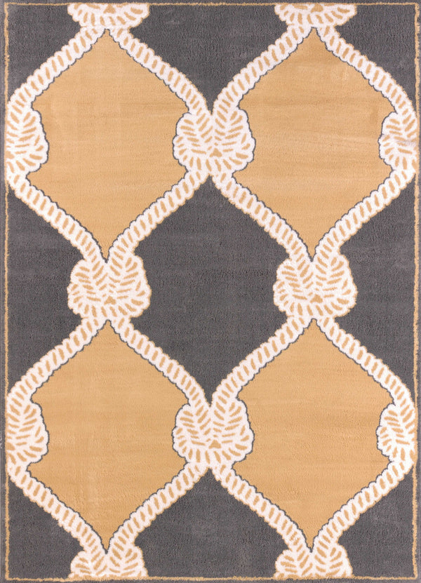 Extra Large Area Rugs - 94" x 126" x 0.47" Harvest Polypropylene/Polyester Oversize Rug