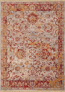 Navy Area Rug - 22" x 33" x 0.24" Garnet Polyester Accent Rug