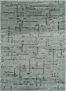 Carpet Mart - 22" x 31" x 0.79" Grey Polyester/Olefin Accent Rug