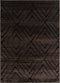 Carpet Mart - 22" x 31" x 0.79" Brown Polyester/Olefin Accent Rug