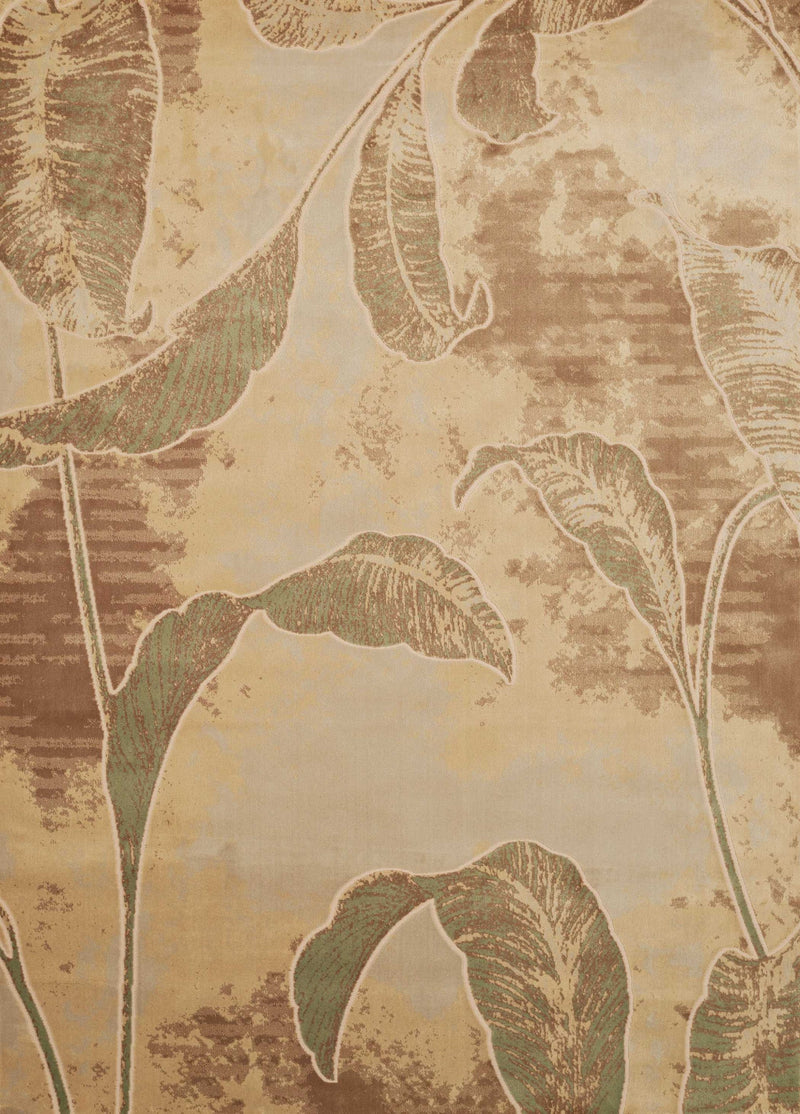 Bedroom Rugs - 118" x 158" x 0.3" Seafoam Polyester/Olefin Rug
