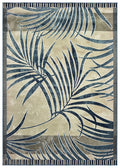 Extra Large Area Rugs - 94" x 126" x 0.3" Blueberry Polyester/Olefin Oversize Rug