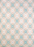 Blue Rug - 63" x 86" x 0.43" Blue Polypropylene Area Rug