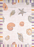 Designer Rugs - 31" x 47" x 0.43" Natural Polypropylene Mat Rug