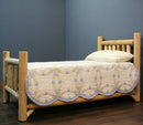 Twin Beds For Sale - 42" X 88" X 48" Clear Wood Twin Bed