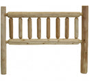 Bedroom Furniture - 42" X 4.5" X 48"  Natural Wood Twin Headboard