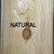 Wooden Chest - 32" X 20" X 42" Natural Wood 4 Drawer Chest