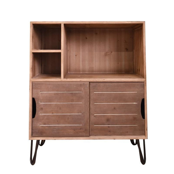 Storage Cabinets - 16" x 31" x 39" Brown, Wood, Cabinet/Storage