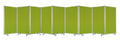 Green Screen - 318" x 1" x 71" Green, Metal, 9 Panel, Screen