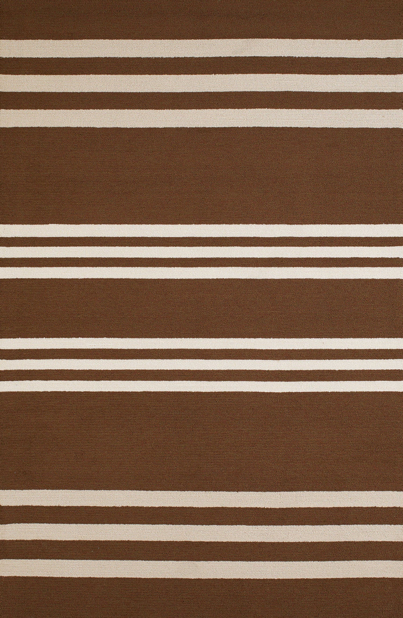 Big Rugs - 94" x 118" x 0.3" Chocolate Polypropylene Oversize Rug