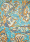 Affordable Rugs - 31" x 47" x 0.43" Aqua Polypropylene Mat Rug