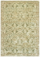 Green Area Rugs - 120" x 168" x 0.13" Green Viscose Oversize Rug