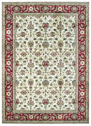 Kitchen Rugs - 23" x 39" x 0.13" Ivory Viscose Accent Rug