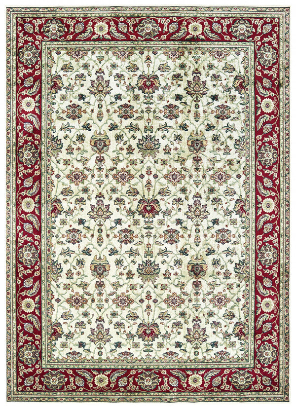 Entryway Rug - 31" x 98" x 0.13" Ivory Viscose Runner Rug