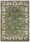 Green Area Rugs - 23" x 39" x 0.13" Green Viscose Accent Rug