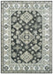 Best Carpet - 23" x 39" x 0.13" Smoke Viscose Accent Rug