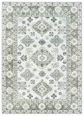 Entryway Rug - 31" x 157" x 0.13" Cream Viscose Runner Rug