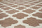 Entryway Rug - 23" x 86" x 0.46" Taupe Polyester Runner Rug
