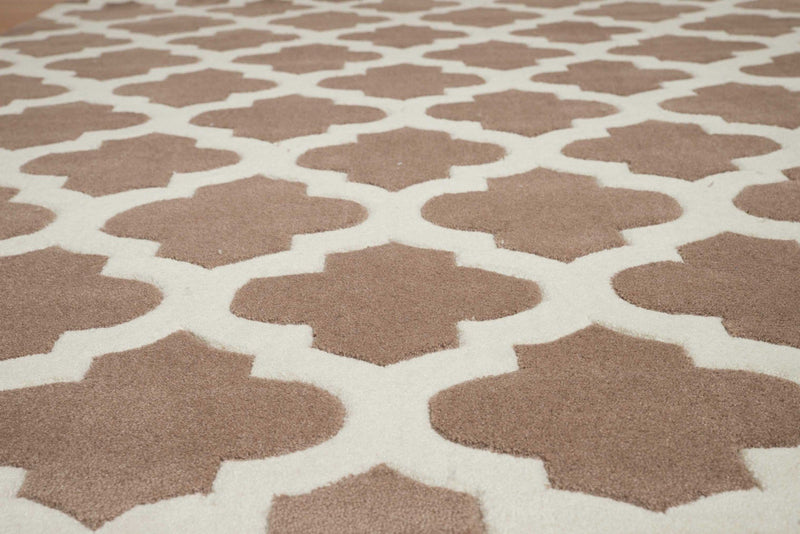 Area Rugs On Sale - 63" x 86" x 0.47" Taupe Polyester Area Rug