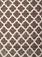 Big Rugs - 94" x 126" x 0.47" Taupe Polyester Oversize Rug