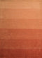 Orange Area Rug - 63" x 86" x 0.47" Orange Polyester Area Rug