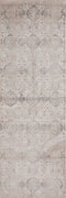 Entryway Rug - 32" x 96" x 0.2" Light Taupe Polyester Runner Rug