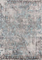 Big Area Rugs - 94" x 126" x 0.2" Turquoise Polyester Oversize Rug