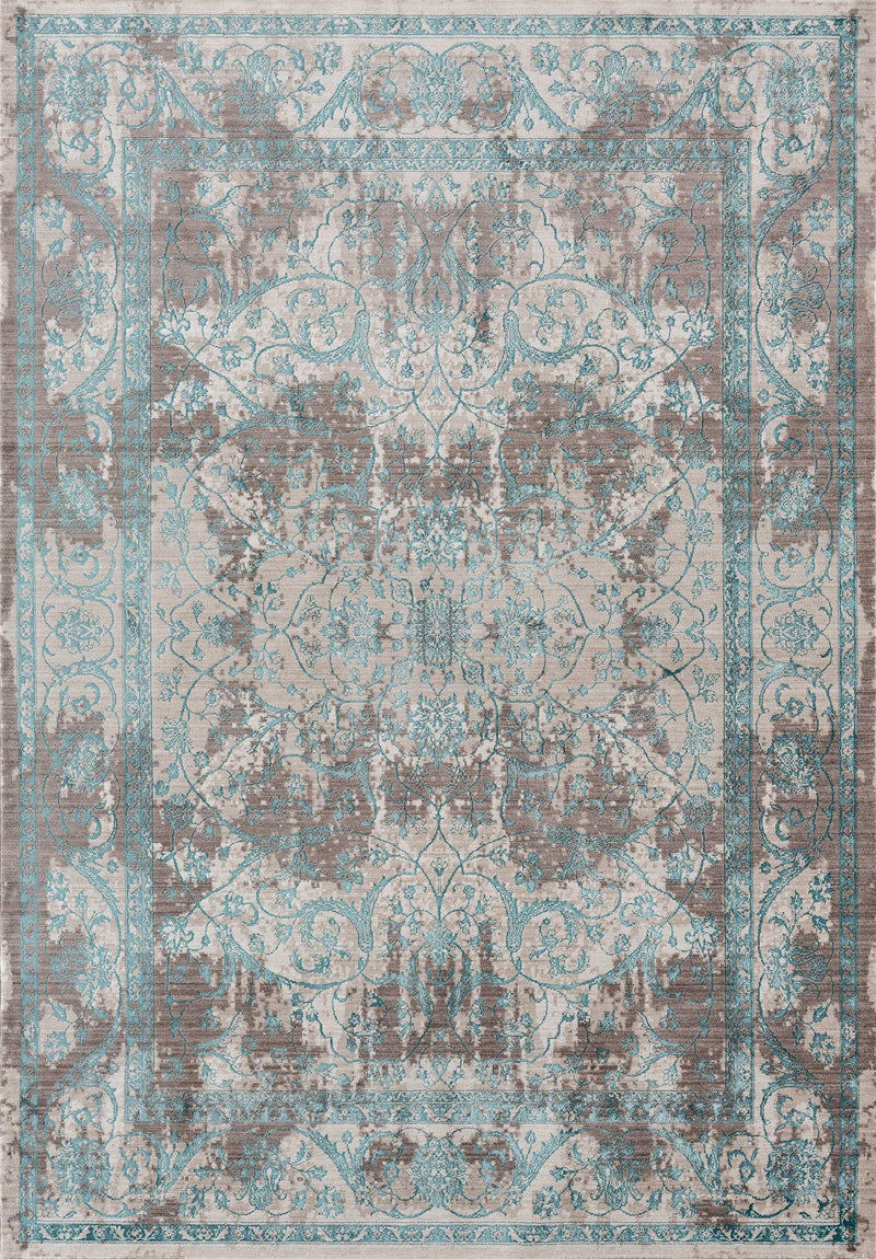 Area Rugs On Sale - 150" x 188" x 0.2" Turquoise Polyester Rug