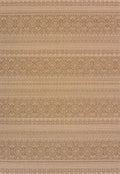 Blue Rug - 31" x 50" x 0.2" Brown Polypropylene/Olefin Accent Rug