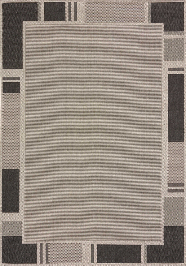 Clearance Rugs - 63" x 90" Grey Polypropylene/Olefin Area Rug