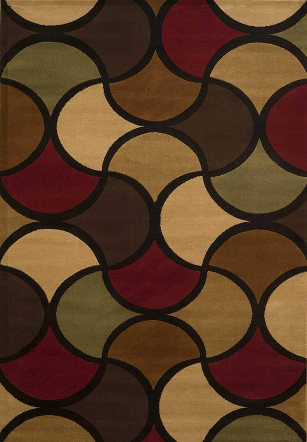 Rugs Near Me - 63" x 84" x 0.43" Multi Polypropylene Area Rug