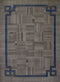 Modern Rugs - 23" x 82" x 0.43" Grey Polypropylene Runner Rug