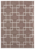 Dynamic Rugs - 23" x 36" x 1.2" Beige Microfiber Polyester Accent Rug