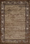 Brown Area Rugs - 22" x 36" x 0.43" Lt. Brown Polypropylene/Polyester Accent Rug