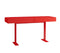 Console Table - 59" X 18" X 30" Red Lacquer Console