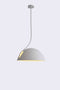 Cheap Lamps - 19" X 19" X 40.5" White Aluminum Pemdant Lamp